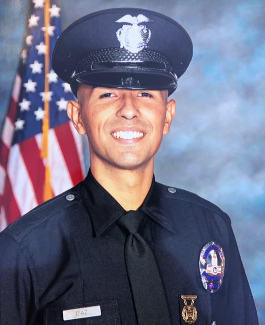 LAPD officer Juan Diaz